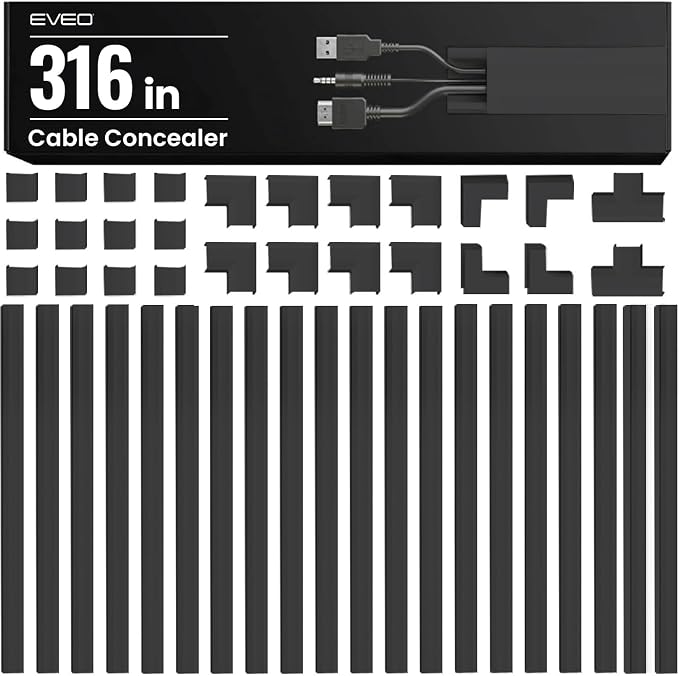 EVEO Cable Hider Wall 306” by EVEO