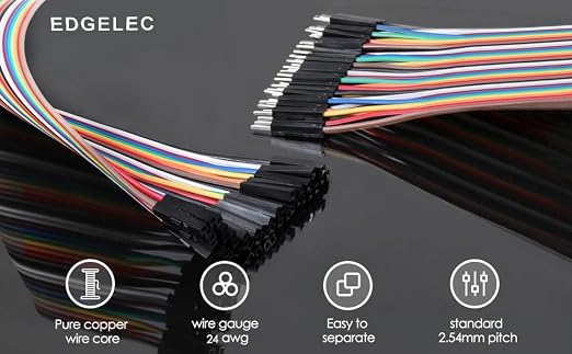 120pcs 30cm Breadboard Jumper Wires Male to Male Multicolored Dupont Wire 11.8 - Image 2