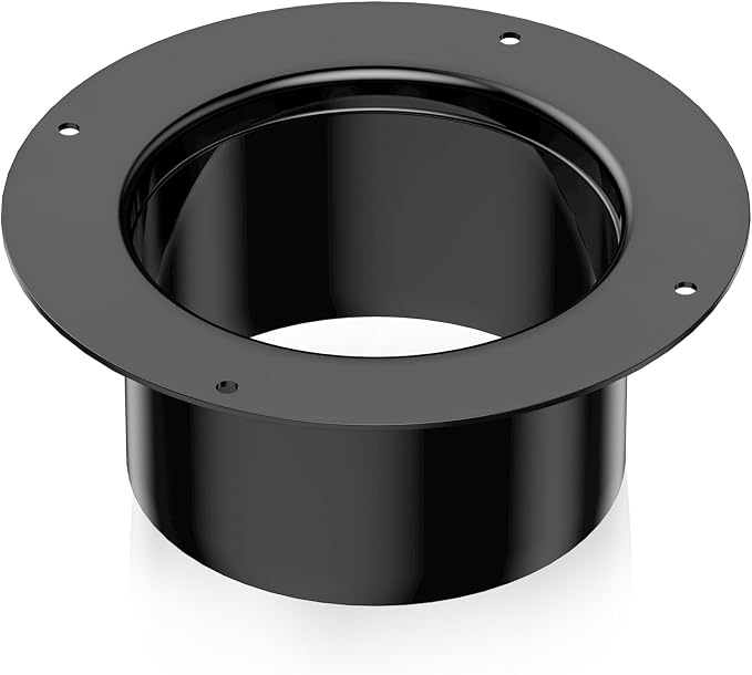 Hon&Guan 5 Inch Duct Connector, Plastic 5 Inch Dust Collection Fittings Duct by HonGuan