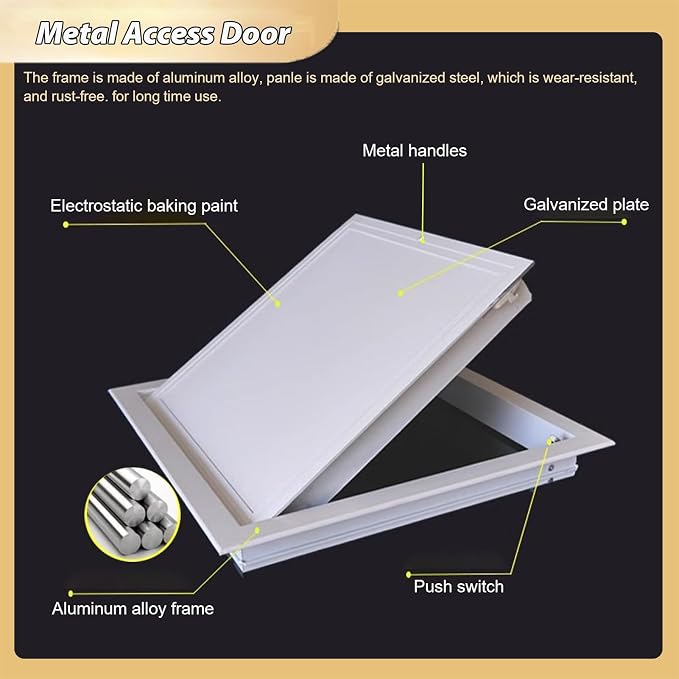 White Drywall Access Panel - Image 3