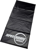 Black Vinyl Standard Track/Work Mat, 23 x 50 Inches by SpeedwayMotors