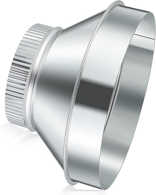 1 Pcs 10 Inch to 6 Inch Duct Reducer Increaser | Galvanized Steel Air Duct by Otoolling