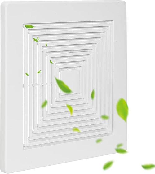 (1-Pack 12" BP90 Spring Bathroom Exhaust Fan Cover 12-1/4" x12" Vent Cover by Unknown