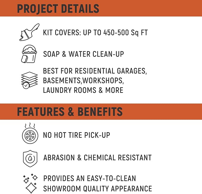 YOA Professional Epoxy Floor Coating, Acrylic Concrete Paint, Suitable - Image 3