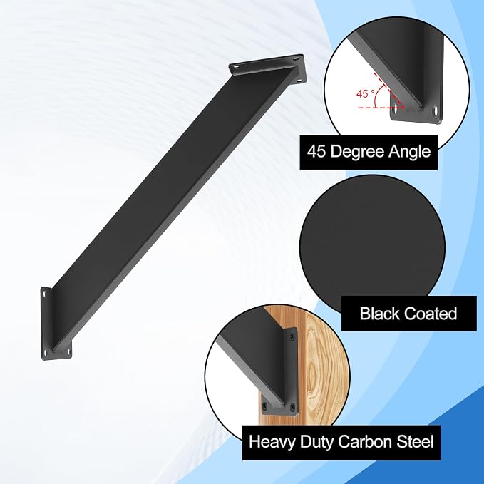 12 Pcs 45 Degree Angle Support Brackets - Image 3