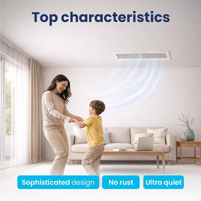 30x6 Aluminum Wall Ceiling Air Return Vent Cover HVAC Rustproof Grille - Image 8