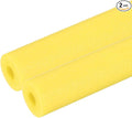 PATIKIL Pipe Insulation Foam Tube Foam Pipe Tubing Covers Yellow 2Pcs | 1/2" ID by PATIKIL