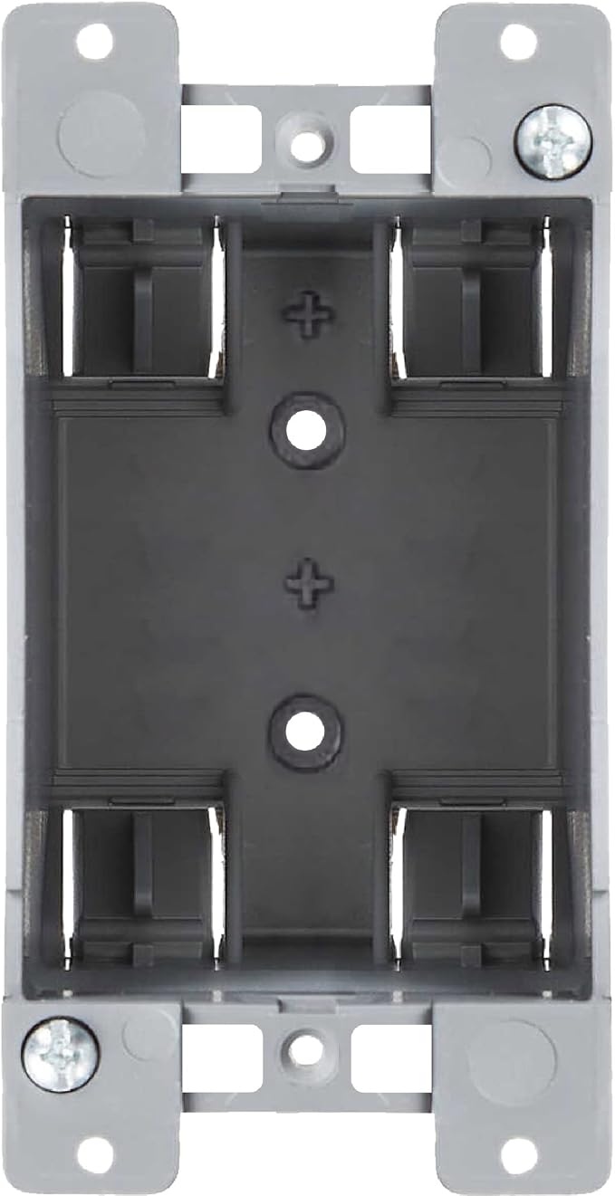 Newhouse Hardware 1-Gang PVC Old Work Electrical Outlet Box | 14 cu. in. by NewhouseHardware
