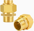 CSST Male NPT Fitting Kit 2 Pack Grill Propane Conversion Connector 1/2" NPT by DOGETGD