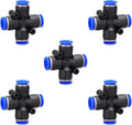 4 way 3/8 OD Push to connect Fittings, push to connect air fittings, 4-way air by ROZESAZZ