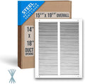 Fits 14x18 Duct Opening | Steel Return Air Grille by Handua | Vent Cover Grill by Handua