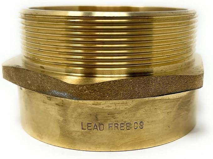 Cascada Lead-Free Brass Adapter, G Thread British BSPP Male to NPT Female) - Image 6