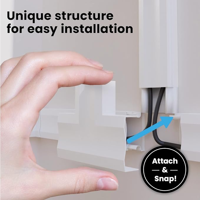 EVEO Cable Hider Wall 306” - Image 7