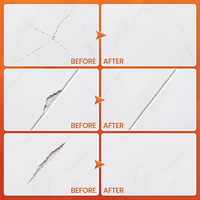 Tile Repair Kit Pure White, Floor Ceramic & Porcelain Tile Chip Repair Kit | - Image 3