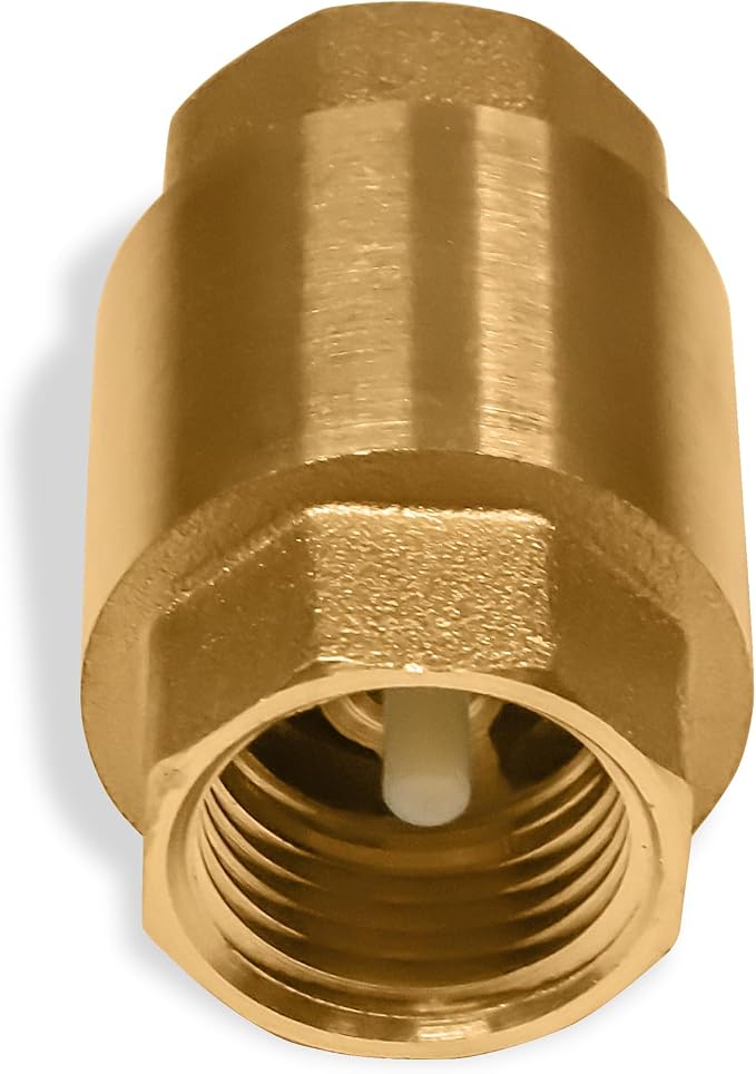 2 Pcs Brass One Way Valve 1/2 inch Backflow Preventer Female NPT Thread - Image 4
