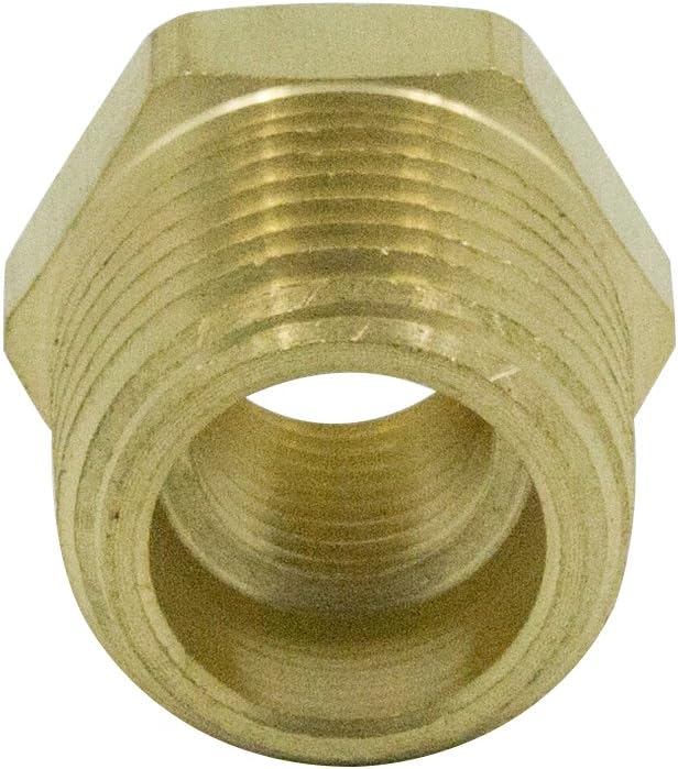 Brass Pipe Fitting Hex Bushing 3/4" NPT Male x 1/8" NPT Female Adapter 1200psi - Image 5