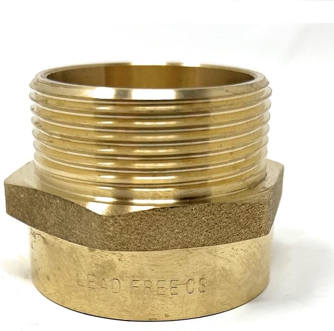 Cascada Lead-Free Brass Adapter, G Thread British BSPP Male to NPT Female) - Image 9