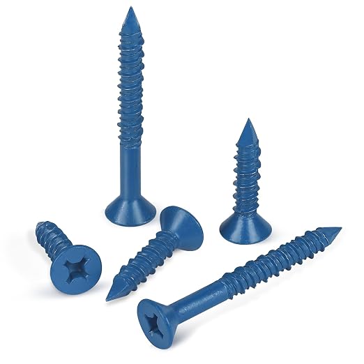 3/16" Flat Head Concrete Screws Anchor Kit, Brick or Stucco - Image 4