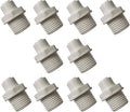Malida Push to Connect 1/2 Male Connector 3/8 Ro Tube Fitting, 10 Pack | Food by MALIDA