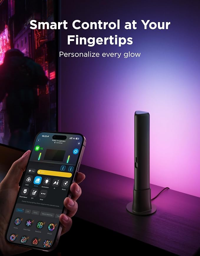 Govee Smart Light Bar, RGBICWW TV Lights - Image 7