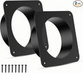 3 Inch Duct Connector Flange, Metal Diesel Heater Duct Flange | Square to Round by Ehiair