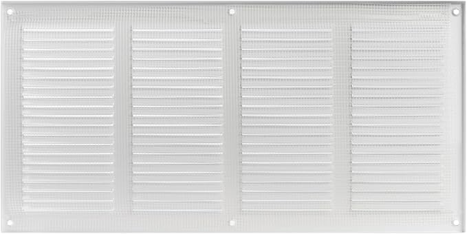 16 x 8 Inch White Galvanized Steel Return Air Register Vent Cover, AC Vent Cover - Image 8