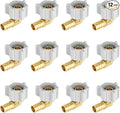 EFIELD 1/2" Pex x 1/2" Female NPT Swivel Elbow | Brass Barb Crimp Fittings by EFIELDPEXTUBING