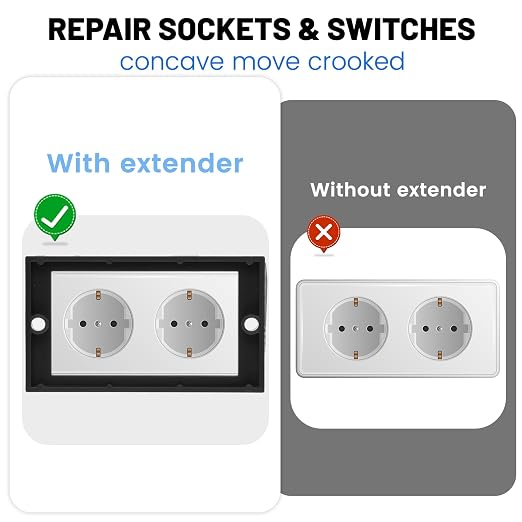 4 Pcs Electric Box Extender 1/4" Single Gang Box Extender - Image 6