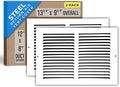 Fits 12x8 Duct Opening | Steel Return Air Grille by Handua | Vent Cover Grill by Handua
