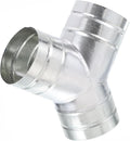 Y Shape 5"x5"x5" Duct Splitter, 3 Way Duct Hose Connector, 90° Degree Dust by PURIFRIZ