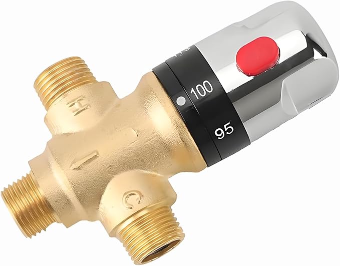 TreMax Thermostatic Mixing Valve, Shower Water Mixing Valve, - Image 5