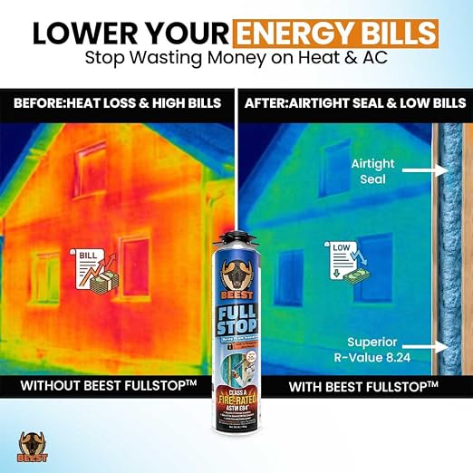 BEEST FullStop Fire-Rated Spray Foam Insulation - Image 8