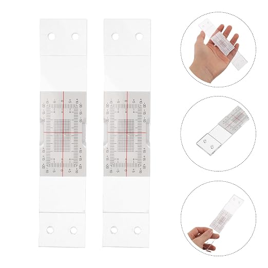 2pcs Portable Acrylic Crack Width Gauge - Image 9