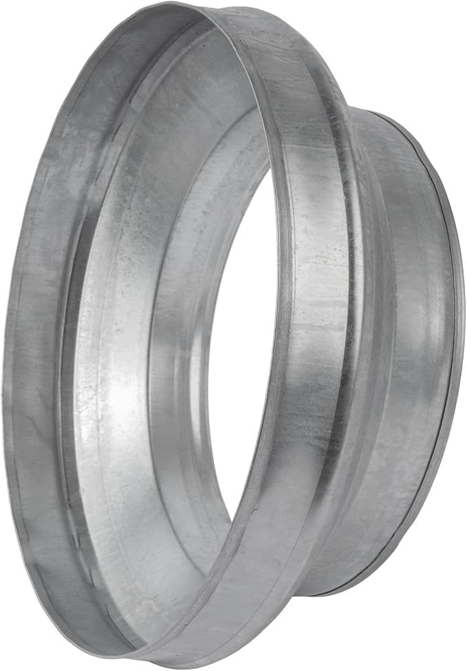 12" to 10" Inch Galvanized Steel Round Duct Reducer - Image 3