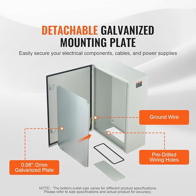 VEVOR Electrical Enclosure Box IP66 0, Industrial, Commercial and Agricultural - Image 5