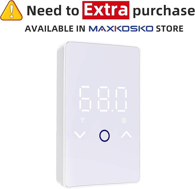 MAXKOSKO 30 sq ft Radiant Floor Heating Mat, Electric Heated In Floor Mat | - Image 8