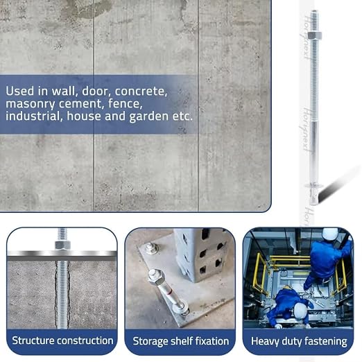 1/2 Concrete Anchors, 1/2 Wedge Anchors Bolts, equipment bases, and shop - Image 5