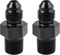 EVIL ENERGY 4AN Male Flare to 1/8" NPT Pipe Fitting Adapter Aluminum Straight by EVILENERGY
