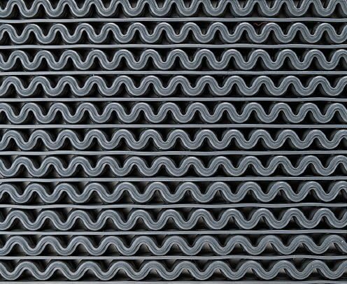 3M Nomad 9100 Z-Web Extreme Traffic Grey 2' x 4' Scraper Mat by AmericanFloorMats
