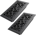 Howeall 4x8 Inches 2 Pack Heavy Duty Walkable Floor Register by Howeall