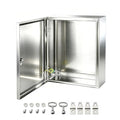 Yongchen Electrical Enclosure 16x16x8Inch 304 Stainless Steel Enclosure IP66 by YcXingnon