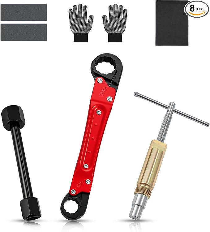 Angle Stop Wrench Kit, 1/2" Compression Sleeve Puller, Pro Plumber Wrench | by Unknown