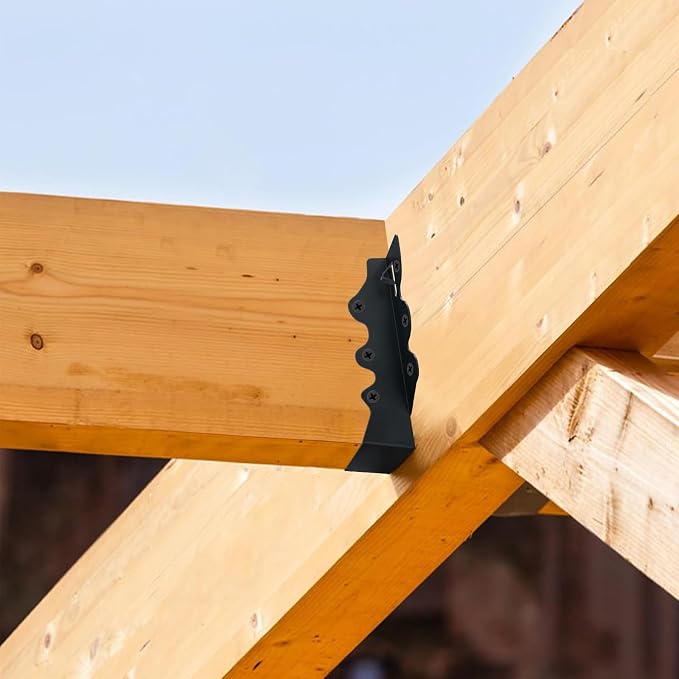32 Pcs 2"x 6" Joist Hanger, Q235B Steel Face Mount Joist Hangers, Rafter - Image 5