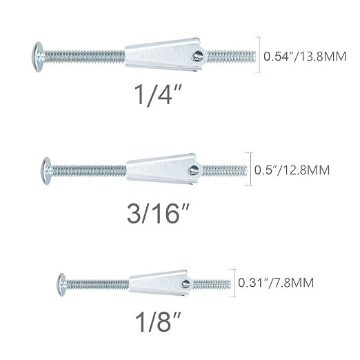 25pcs 3/16 Inch Hollow Wall Anchors - Image 8
