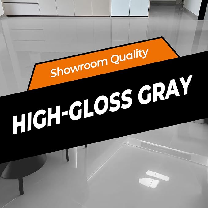 Floor Paint, Indoor Epoxy Floor Coating, 1 Gallon, Household Tile Color - Image 4