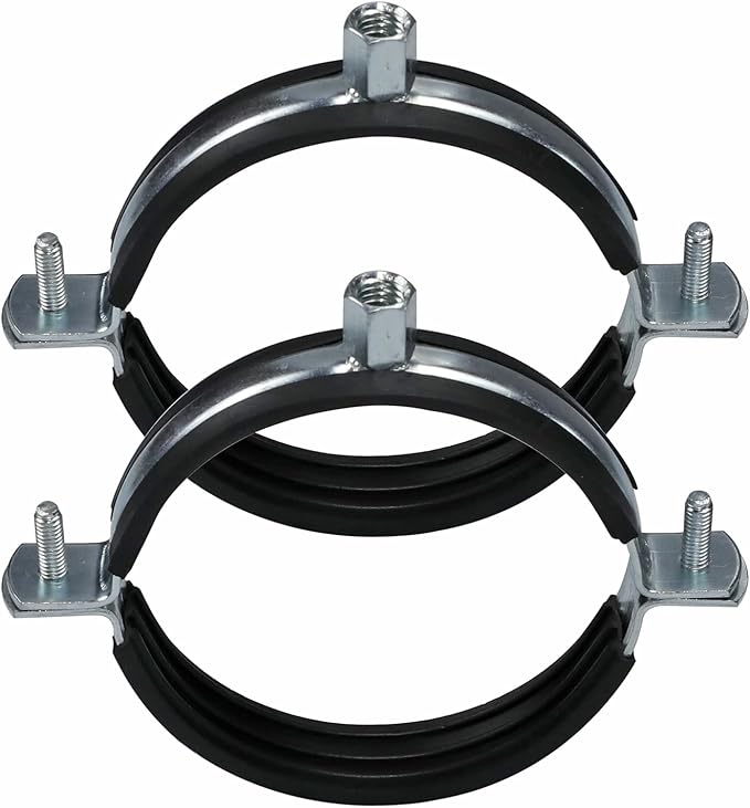AKIHISA 10 PCS Split Ring Pipe Hanger Heavy Duty Adjustable Pipe Bracket Clamp - Image 5