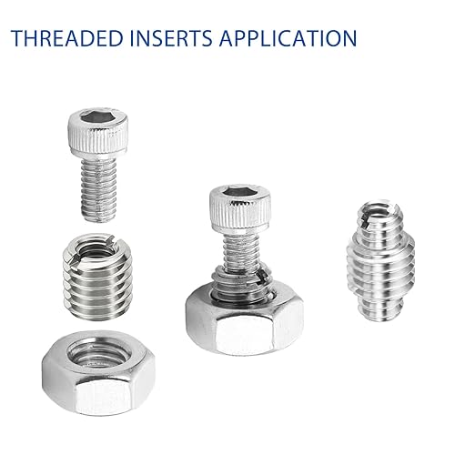 10Pcs Thread Adapter Sleeve Reducing Nut, M6 M to M4 F, 5mm Length | M6 x 1 - Image 6