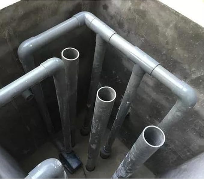 4Pcs 1-1/2 Inch Grey Electrical Conduit PVC Pipe 17" Long Sch40 PVC Rigid Tube - Image 6