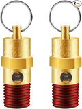 1/4'' NPT Male 150 PSI Air Compressor Pressure Relief Valve Brass | Safety by LSTOPGO