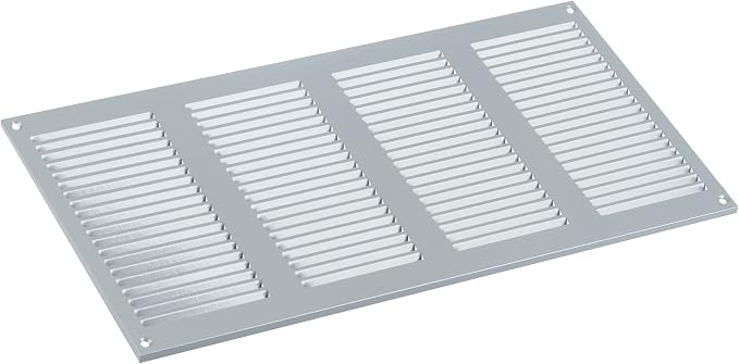 Gray Vent Cover 14x6 with Mesh - Image 6